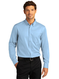 Port Authority® Long Sleeve SuperPro React™ Twill Shirt